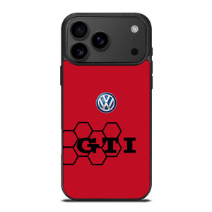 VW VOLKSWAGEN RED HONEYCOMB iPhone 17 Pro Max Case