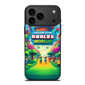 WELCOME TO ROBLOX WORLD iPhone 17 Pro Max Case