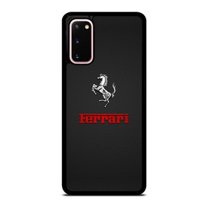 FERRARI LOGO METAL POINT Samsung Galaxy S20 Case FERRARI LOGO METAL POINT Samsung Galaxy S20 Case