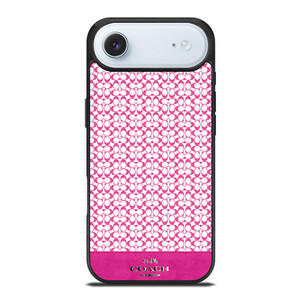 COACH NEW YORK PINK LOGO iPhone Air Case
