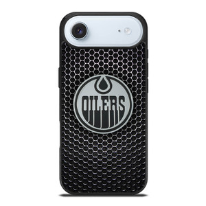 EDMONTON OILERS METAL LOGO iPhone Air Case