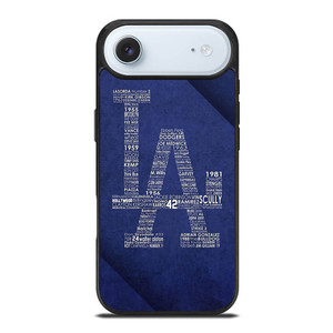 LA DODGERS LOS ANGELES LOGO BASEBALL TEAM TYPOGRAPHY iPhone Air Case