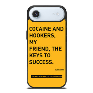 THE WOLF OF WALL STREET QUOTES iPhone Air Case