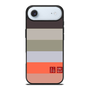 UNIQLO LOGO COLORFUL STRIPES iPhone Air Case