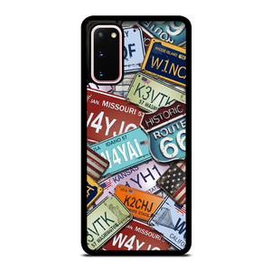 HISTORICAL ROUTE 66 NUMBER PLATE Samsung Galaxy S20 Case