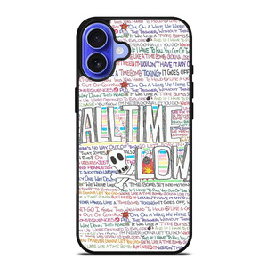 ALL TIME LOW WRITTING iPhone 16 Case