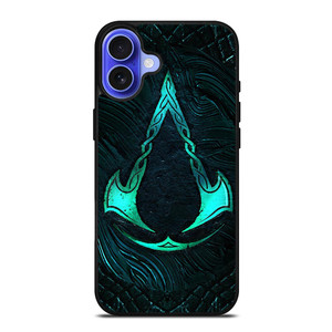ASSASSIN'S CREED GREEN LOGO iPhone 16 Case