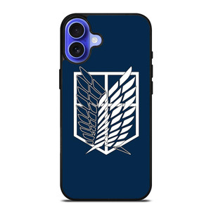 ATTACK ON TITAN SYMBOL WINGS OF FREEDOM iPhone 16 Case