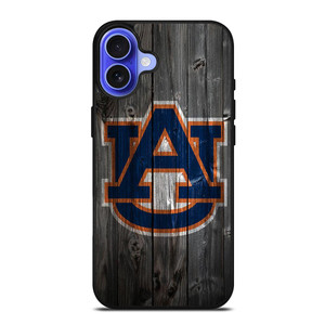 AUBURN TIGERS WOODEN LOGO iPhone 16 Case
