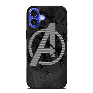 AVENGERS LOGO GRAY iPhone 16 Case
