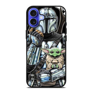 BABY YODA GROGU MANDALORIAN STAR WARS iPhone 16 Case