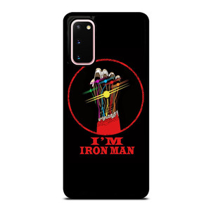 I AM IRON MAN INFINITY STONE Samsung Galaxy S20 Case I AM IRON MAN INFINITY STONE Samsung Galaxy S20 Case