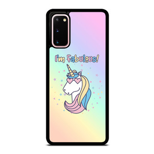 I'M FABULOUS UNICORN Samsung Galaxy S20 Case