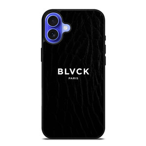 BLVCK PARIS SNAKE LEATHER LOGO iPhone 16 Case