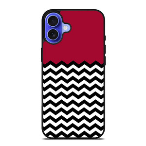 COLORBLOCK DARK RED CHEVRON iPhone 16 Case