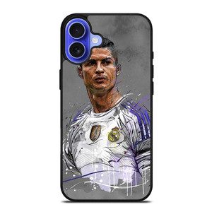 CRISTIANO RONALDO CR7 ART iPhone 16 Case
