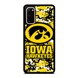 IOWA HAWKEYES CAMO Samsung Galaxy S20 Case IOWA HAWKEYES CAMO Samsung Galaxy S20 Case