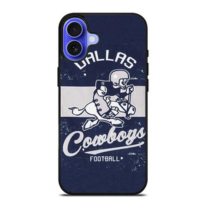 DALLAS COWBOYS LOGO FOOTBALL MASCOT iPhone 16 Case