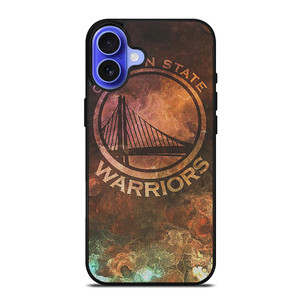 GOLDEN STATE WARRIORS RUSTY LOGO iPhone 16 Case