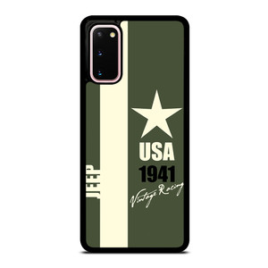JEEP VINTAGE RACING USA Samsung Galaxy S20 Case