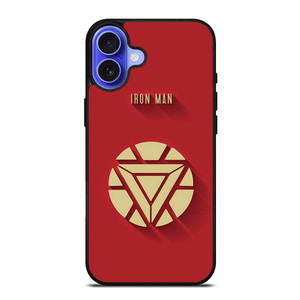 IRON MAN AVENGERS REACTOR LOGO iPhone 16 Case