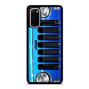 JEEP WRANGLER POLAR FRONT BLUE Samsung Galaxy S20 Case