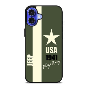 JEEP VINTAGE RACING iPhone 16 Case