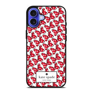 KATE SPADE MINNIE MOUSE RIBBON iPhone 16 Case