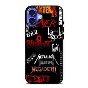LEGENDARY HEAVY METAL BAND iPhone 16 Case