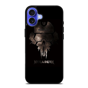 MEGADETH METAL BAND LOGO iPhone 16 Case