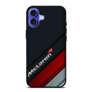MERCEDES MCLEREN LOGO STRIPE iPhone 16 Case