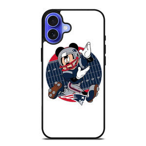 MICKEY MOUSE NEW ENGLAND PATRIOTS iPhone 16 Case