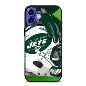 NEW YORK JETS HELMET LOGO iPhone 16 Case