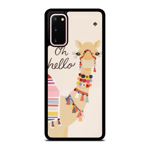 KATE SPADE CAMEL OH HELLO Samsung Galaxy S20 Case
