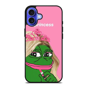 PEPE THE FROG PRINCESS iPhone 16 Case