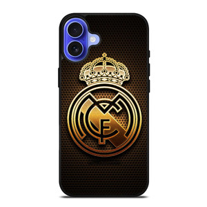 REAL MADRID FC GOLD iPhone 16 Case