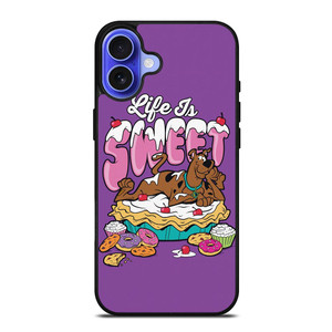 SCOOBYDOO LIFE IS SWEET iPhone 16 Case