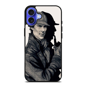 SHERLOCK HOLMES ART iPhone 16 Case