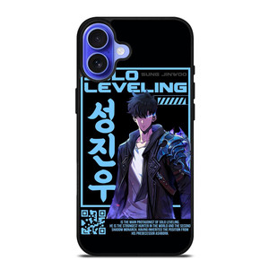 SOLO LEVELING SUNG JIN WOO ANIME iPhone 16 Case