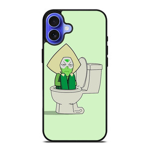 STEVEN UNIVERSE PERIDOT IN TOILET iPhone 16 Case