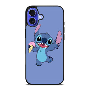 STITCH DISNEY CARTOON ICE CREAM iPhone 16 Case
