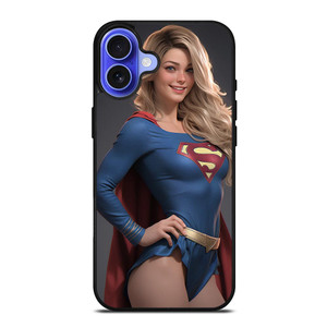 SUPERGIRL DC SUPERHERO SEXY iPhone 16 Case