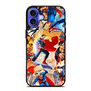 SUPERMAN DC HERO iPhone 16 Case