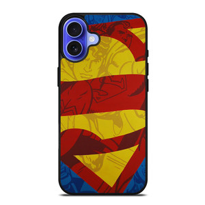 SUPERMAN LOGO COMIC iPhone 16 Case