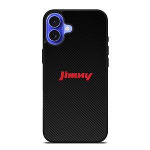 SUZUKI JJIMNY LOGO CARBON iPhone 16 Case