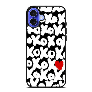 THE WEEKND XO LOGO COLLAGE iPhone 16 Case