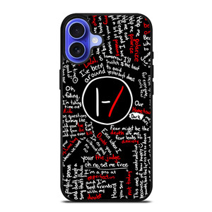 TWENTY ONE PILOTS LYRICS iPhone 16 Case