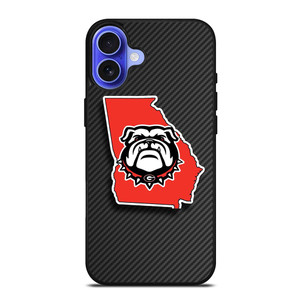 UGA UNIVERSITY OF GEORGIA BULLDOGS iPhone 16 Case