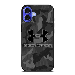 UNDER ARMOUR LOGO GREY CAMO iPhone 16 Case