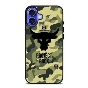UNDER ARMOUR LOGO PROJECT ROCK CAMO iPhone 16 Case